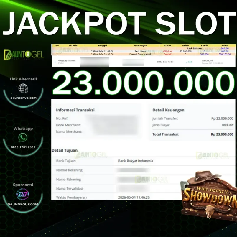 JACKPOT WILD BOUNTY SHOWDOWN
