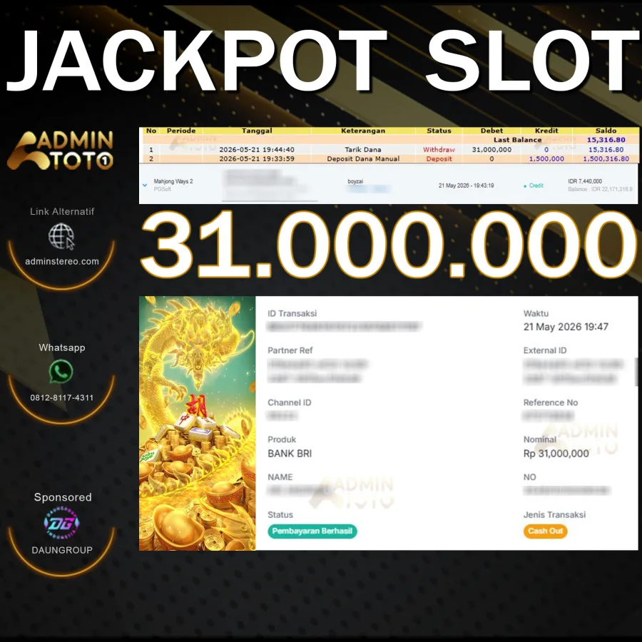 JACKPOT SLOT MAHJONG WAYS 2