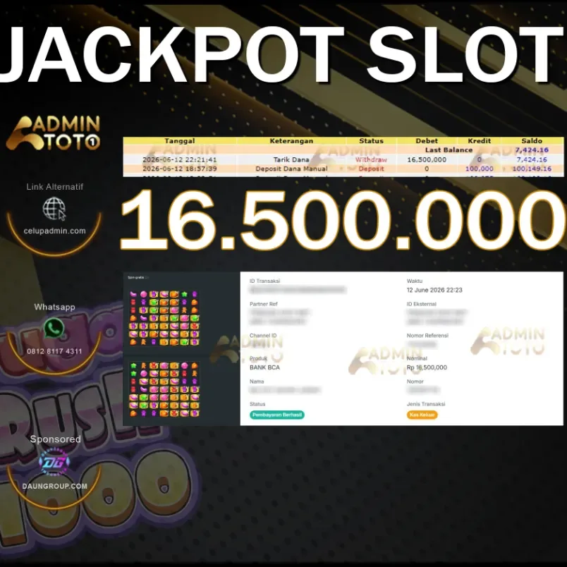MAXWIN SLOT SUGAR RUSH 1000