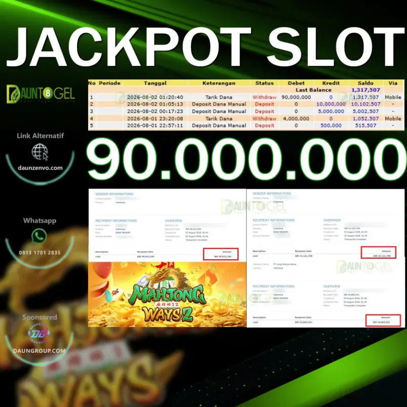 MAXWIN MAHJONG WAYS SLOT