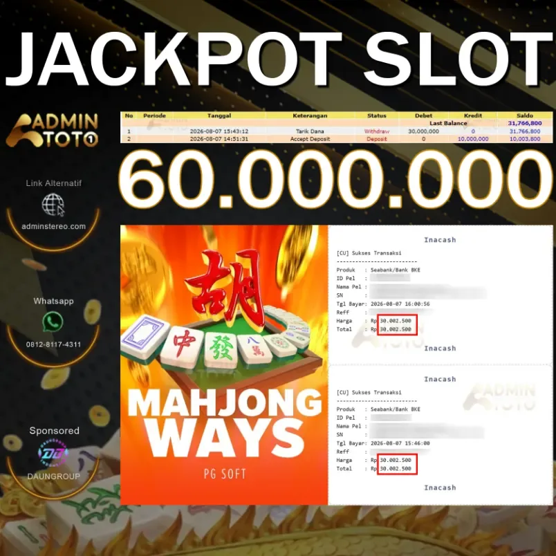 MAXWIN MAHJONG WAYS SLOT
