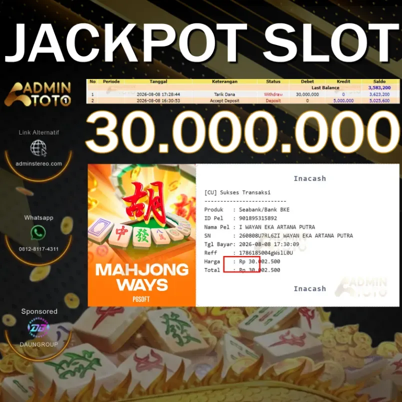 MAXWIN MAHJONG WAYS SLOT