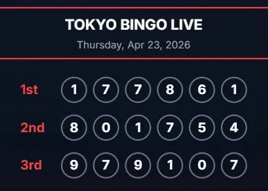 TOKYOBINGO