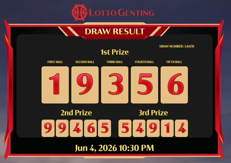 LOTTO GENTING 22