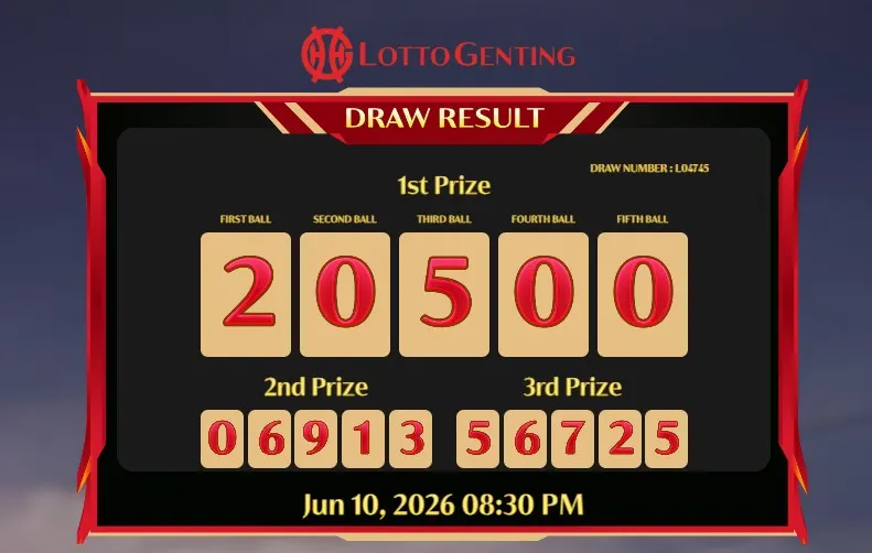 LOTTO GENTING 20