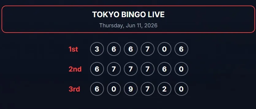 TOKYOBINGO