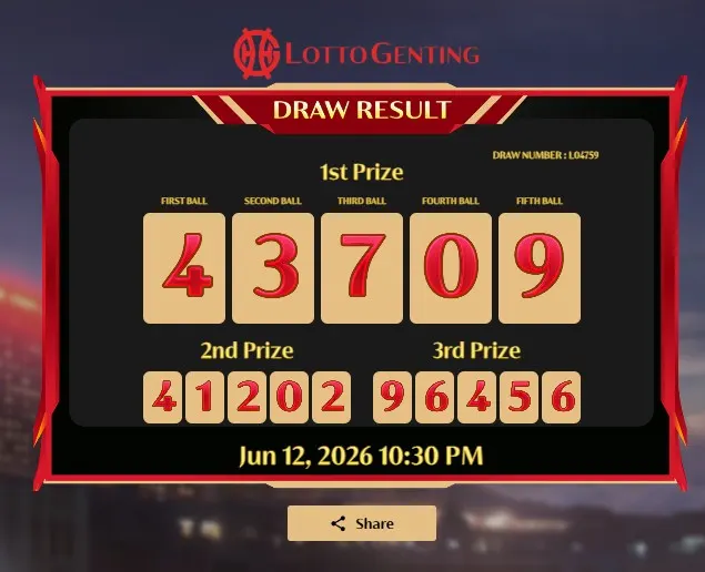 LOTTO GENTING 22