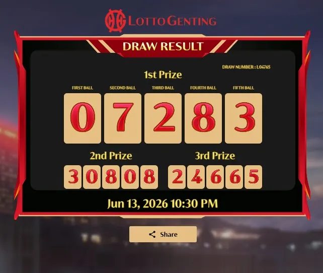 LOTTO GENTING 22