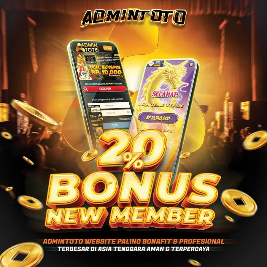 BONUS NEW MEMBER 20%