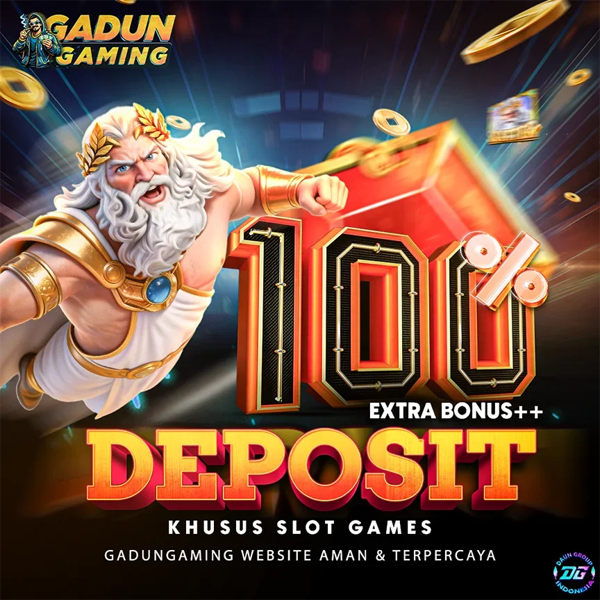 BONUS NEW MEMBER 100% KHUSUS SLOT GAME