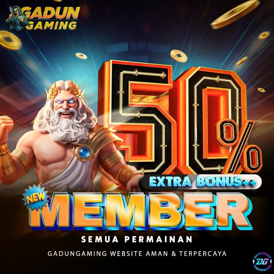 EXTRA BONUS++ NEW MEMBER 50% GADUNGAMING