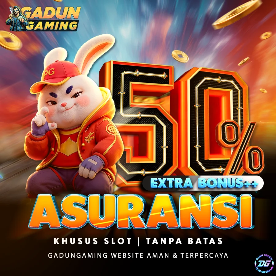 BONUS ASURANSI SLOT 50% TANPA BATAS
